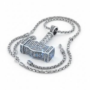 Ketting met Mjölnir Hanger