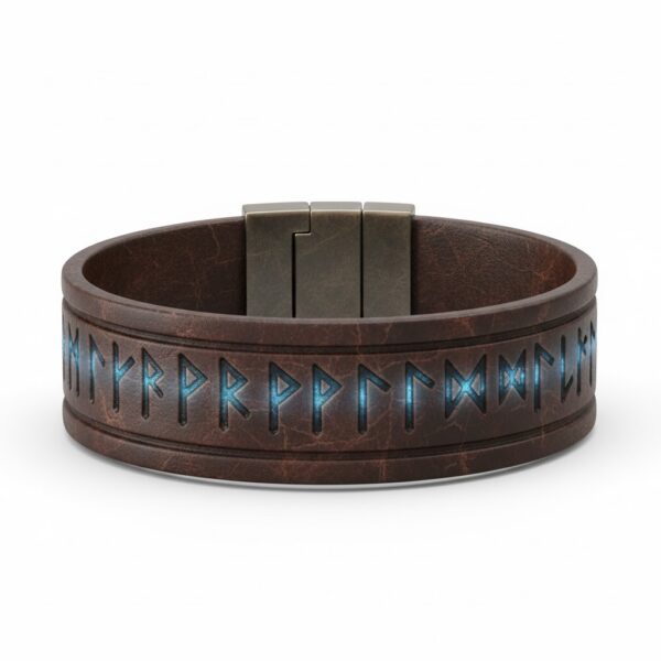 Leren Armband Runen