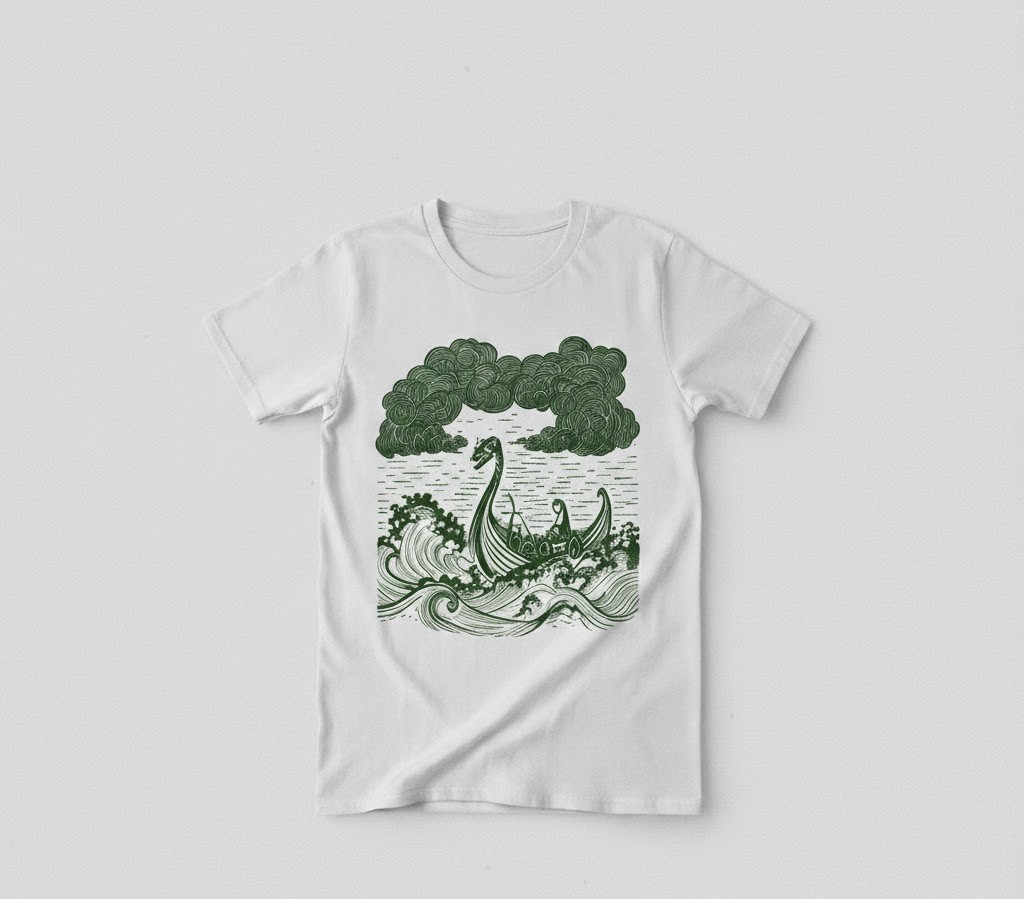 Viking T-shirt - Longship Of The North - Afbeelding 2